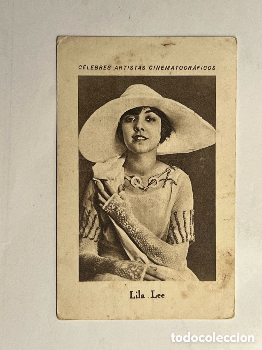 Colecionismo Cromos antigos: LILA LEE, CELEBRES ARTISTAS CINEMATOGR&Aacute;FICOS. Serie F, No.5, JUNCOSA