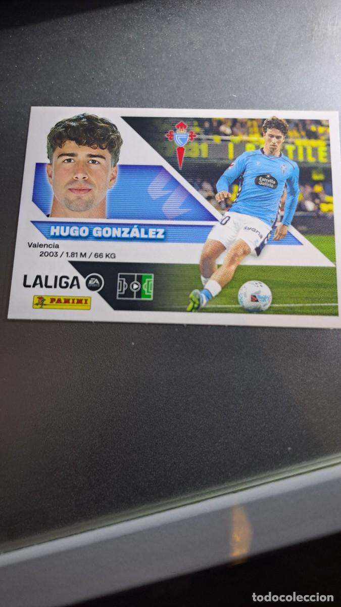 Coleccionismo cromos antiguos: CROMO HUGO GONZALEZ 19 BIS COLOCA CELTA DE VIGO LIGA 2026 2027 26 27 ESTE PANINI NUNCA PEGADO