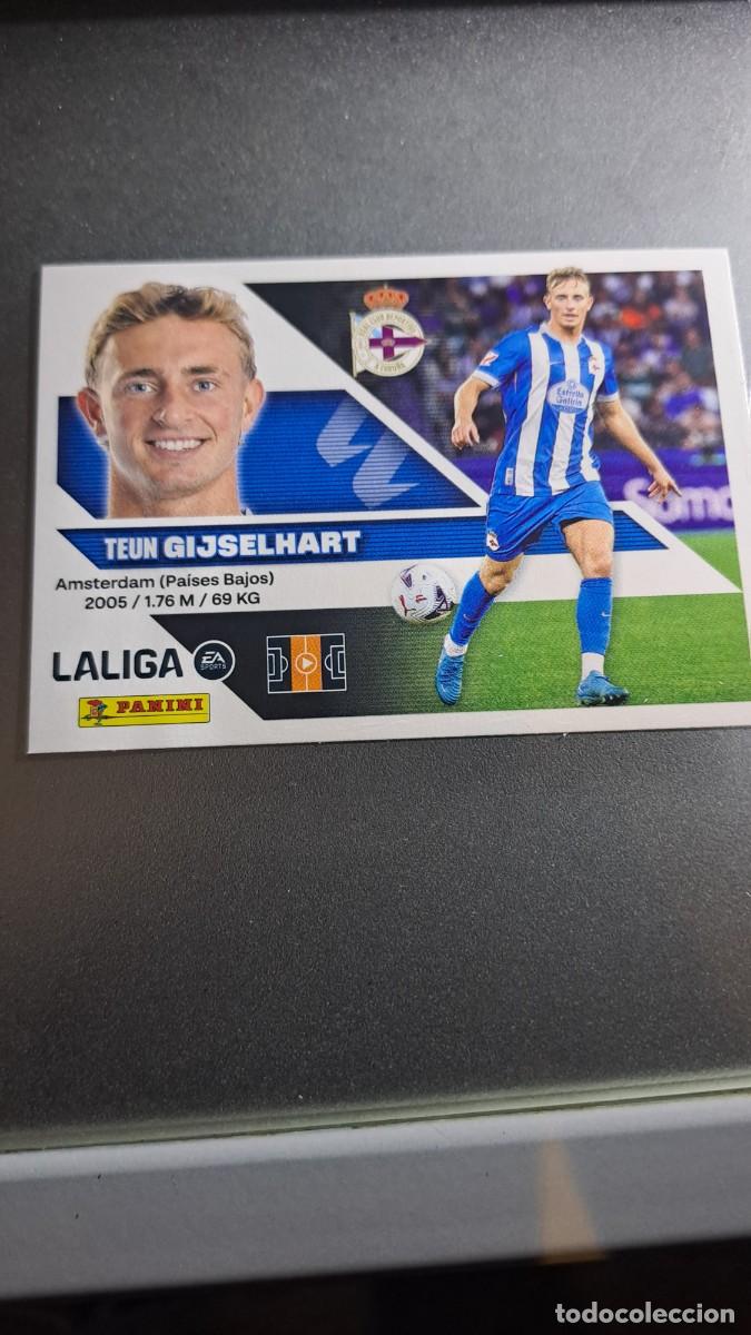 Coleccionismo cromos antiguos: CROMO GIJSELHART 14 BIS COLOCA DEPORTIVO DE LA CORU&Ntilde;A LIGA 2026 2027 26 27 ESTE PANINI NUNCA PEGADO