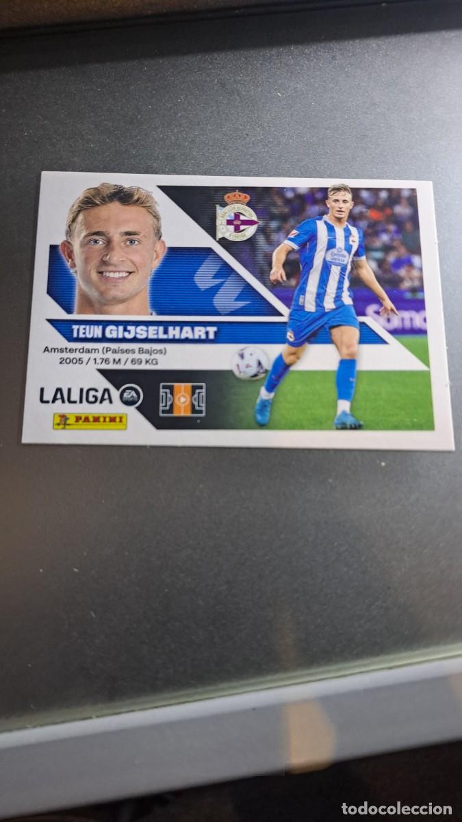 Coleccionismo cromos antiguos: CROMO GIJSELHART 14 BIS COLOCA DEPORTIVO DE LA CORU&Ntilde;A LIGA 2026 2027 26 27 ESTE PANINI NUNCA PEGADO