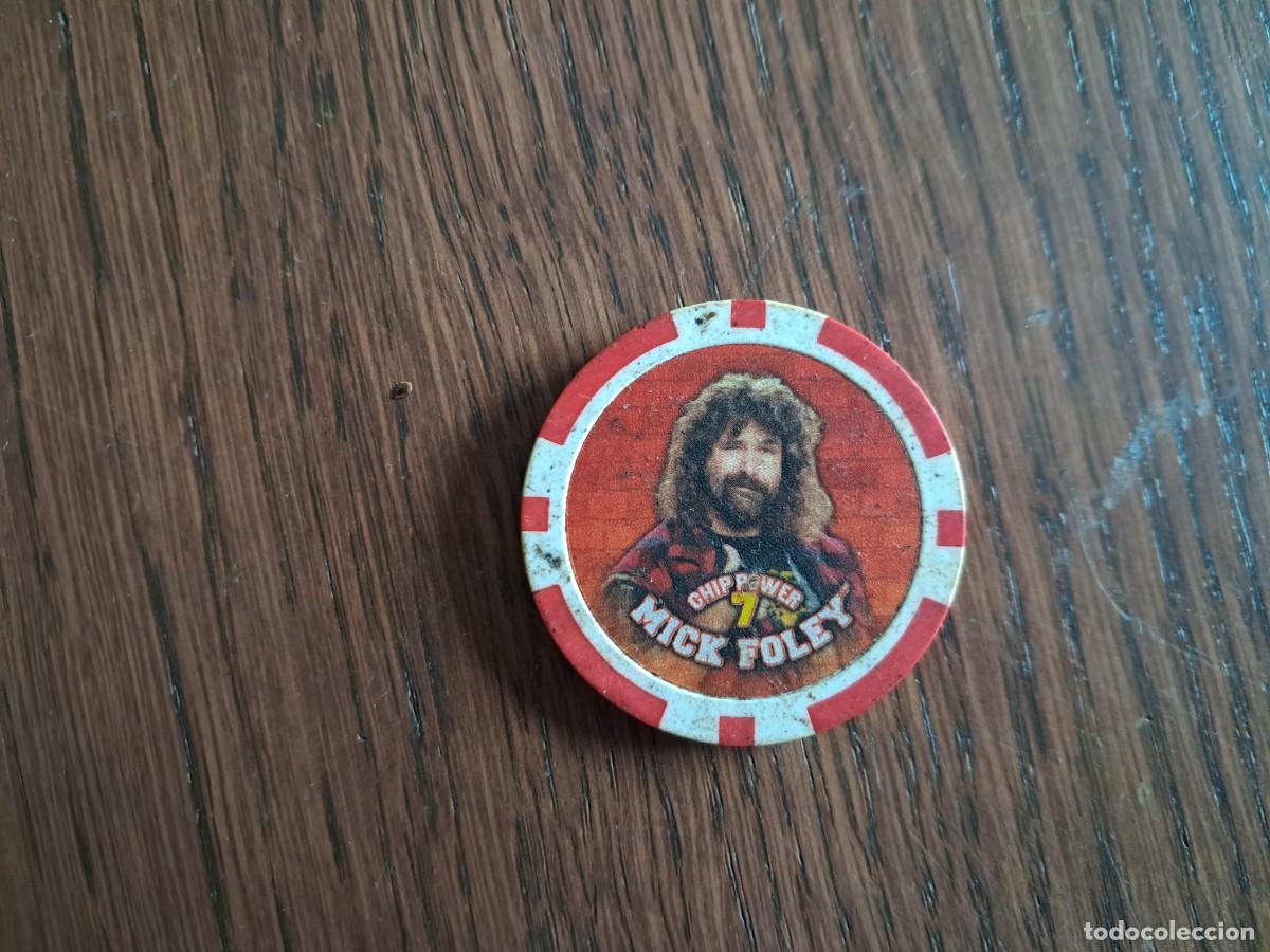 Coleccionismo cromos antiguos: COLECCI&Oacute;N TAZOS , TAZO , PLASTICO DURO , MASTERTAZO , WWE, MICK FOLEY, A&Ntilde;O 2008