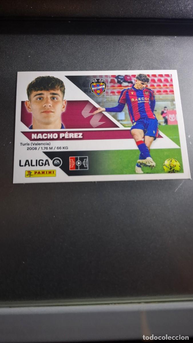 Coleccionismo cromos antiguos: CROMO NACHO PEREZ 6 BIS COLOCA LEVANTE LIGA 2026 2027 26 27 ESTE PANINI NUNCA PEGADO