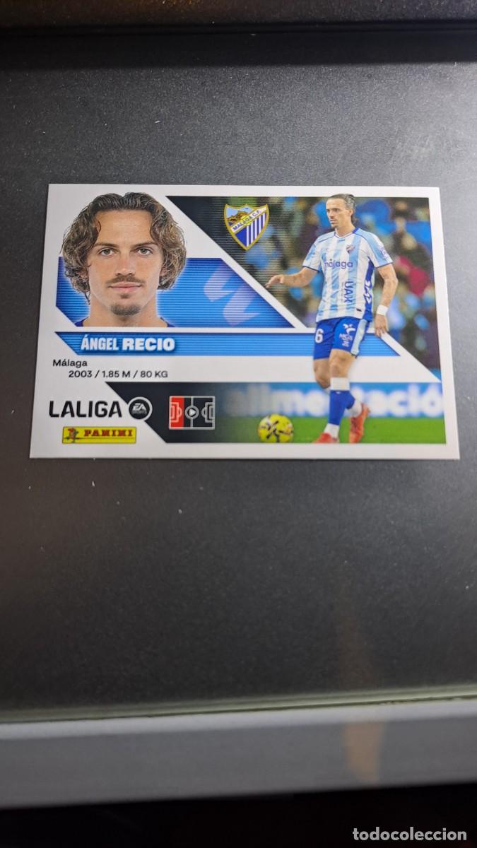 Coleccionismo cromos antiguos: CROMO RECIO 6 BIS COLOCA MALAGA LIGA 2026 2027 26 27 ESTE PANINI NUNCA PEGADO