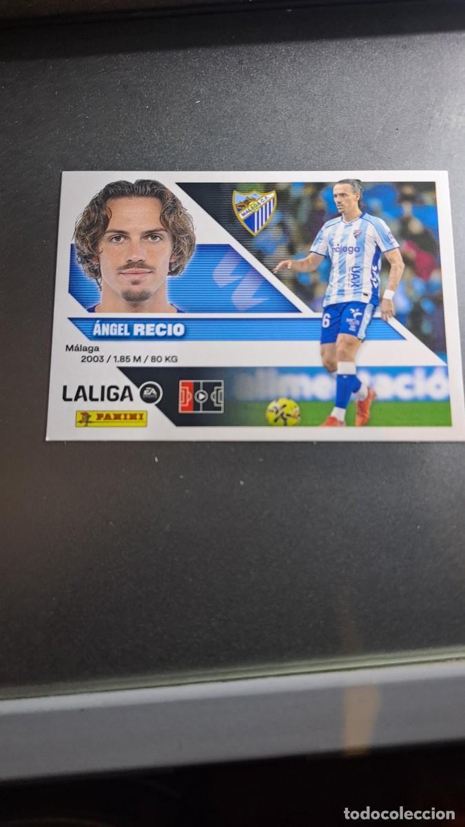 Coleccionismo cromos antiguos: CROMO RECIO 6 BIS COLOCA MALAGA LIGA 2026 2027 26 27 ESTE PANINI NUNCA PEGADO
