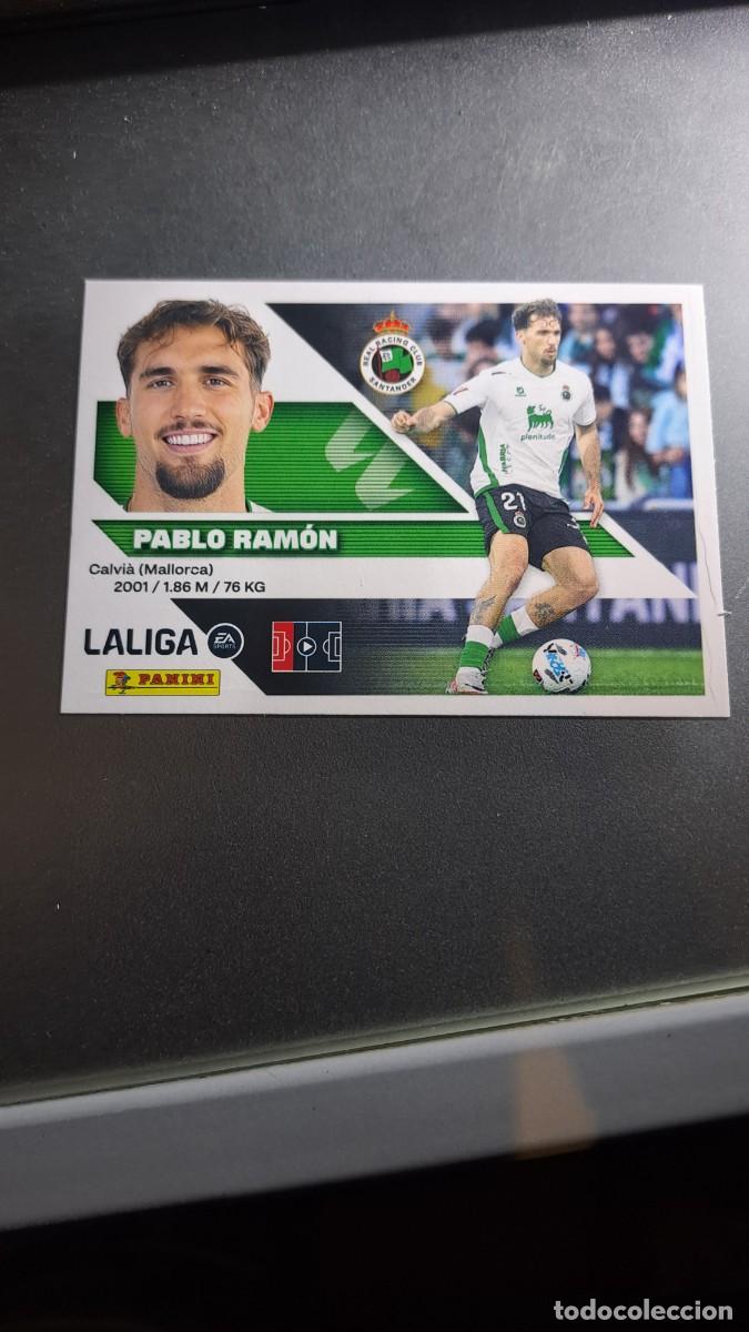 Coleccionismo cromos antiguos: CROMO PABLO RAMON 6 BIS COLOCA RACING DE SANTANDER LIGA 2026 2027 26 27 ESTE PANINI NUNCA PEGADO