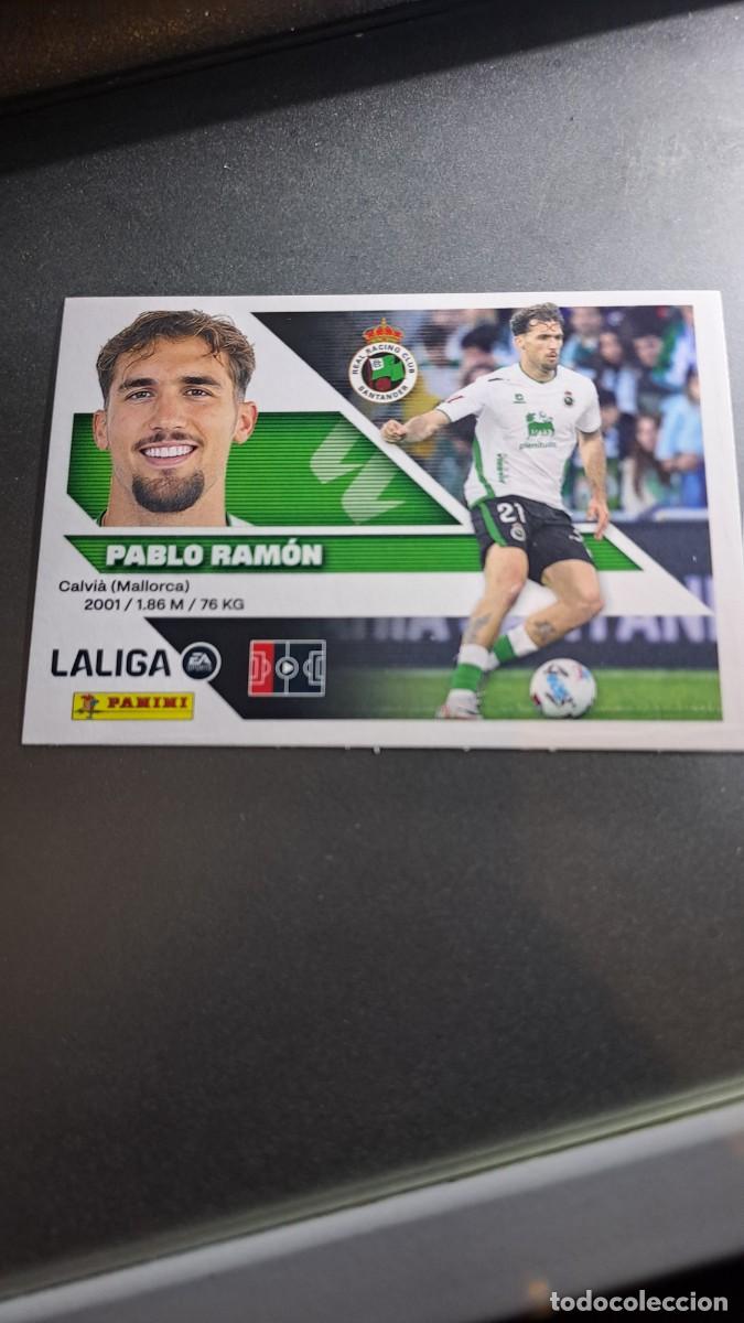 Coleccionismo cromos antiguos: CROMO PABLO RAMON 6 BIS COLOCA RACING DE SANTANDER LIGA 2026 2027 26 27 ESTE PANINI NUNCA PEGADO