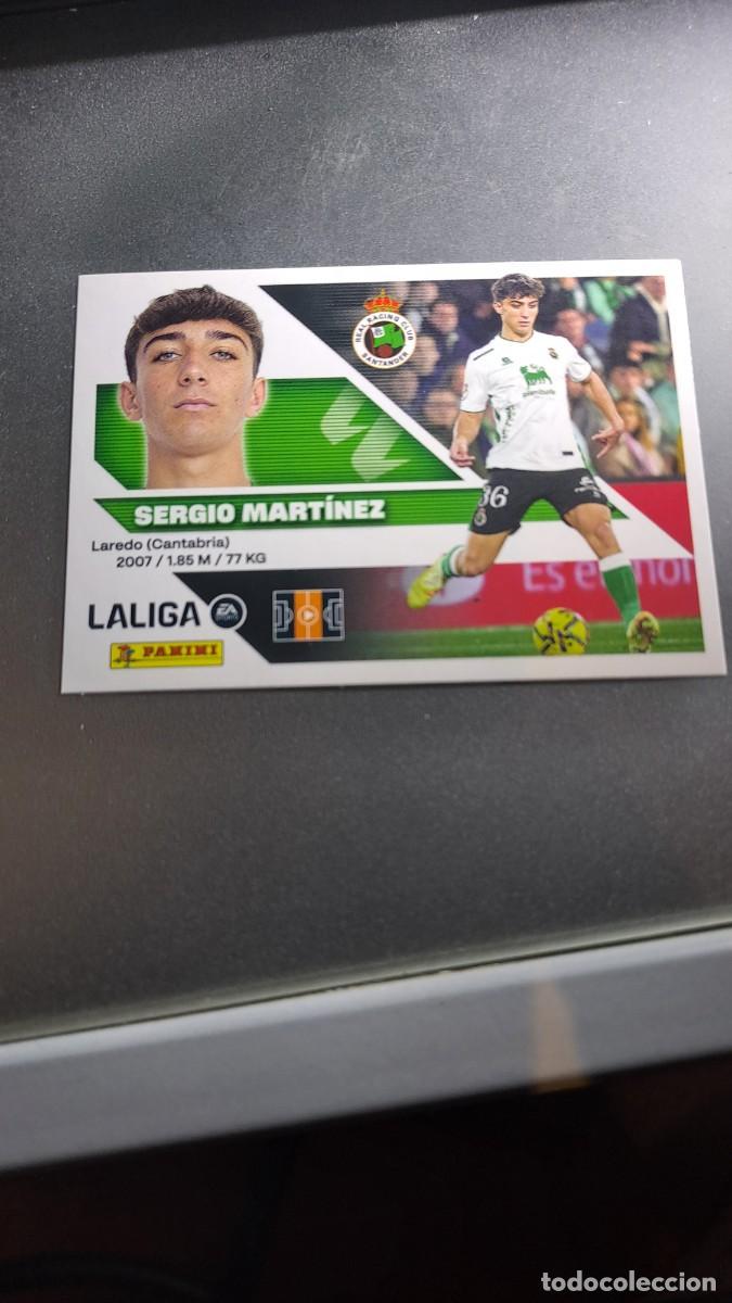 Coleccionismo cromos antiguos: CROMO SERGIO MARTINEZ 13 BIS COLOCA RACING DE SANTANDER LIGA 2026 2027 26 27 ESTE PANINI NUNCA PEGAD