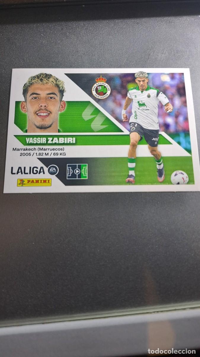 Coleccionismo cromos antiguos: CROMO ZABIRI 15 BIS COLOCA RACING DE SANTANDER LIGA 2026 2027 26 27 ESTE PANINI NUNCA PEGAD