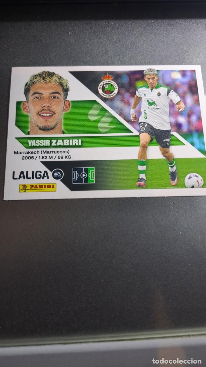 Coleccionismo cromos antiguos: CROMO ZABIRI 15 BIS COLOCA RACING DE SANTANDER LIGA 2026 2027 26 27 ESTE PANINI NUNCA PEGAD