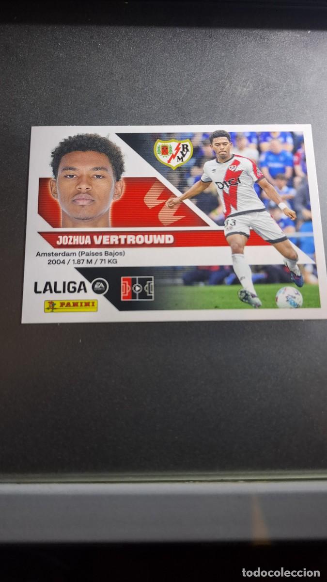 Coleccionismo cromos antiguos: CROMO VERTROUWD 7 BIS COLOCA RAYO VALLECANO LIGA 2026 2027 26 27 ESTE PANINI NUNCA PEGADO