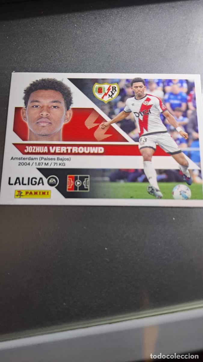 Coleccionismo cromos antiguos: CROMO VERTROUWD 7 BIS COLOCA RAYO VALLECANO LIGA 2026 2027 26 27 ESTE PANINI NUNCA PEGADO