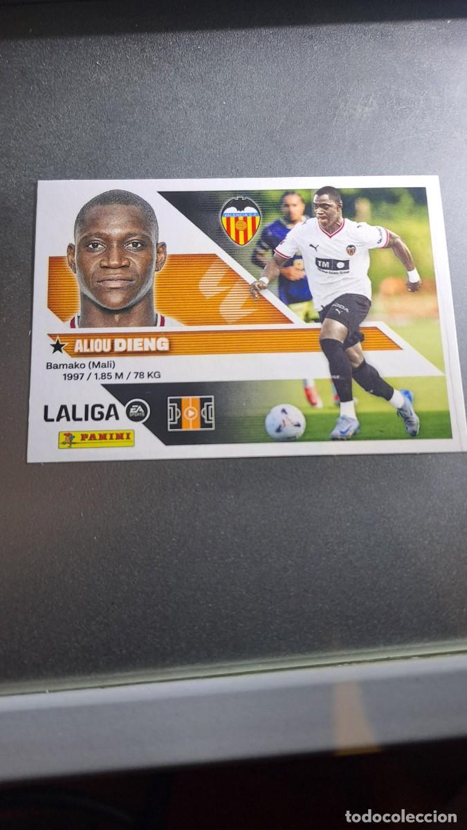 Coleccionismo cromos antiguos: CROMO DIENG 16 BIS COLOCA VALENCIA LIGA 2026 2027 26 27 ESTE PANINI NUNCA PEGADO