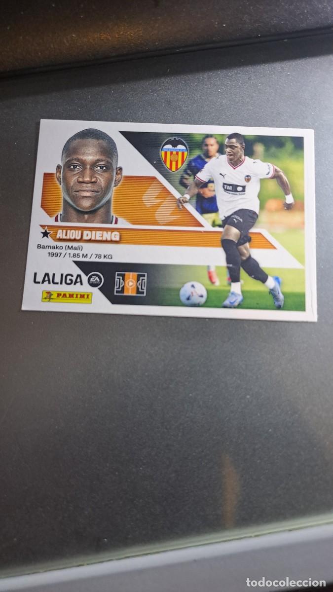 Coleccionismo cromos antiguos: CROMO DIENG 16 BIS COLOCA VALENCIA LIGA 2026 2027 26 27 ESTE PANINI NUNCA PEGADO