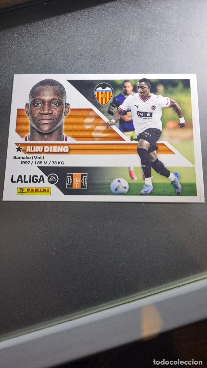 Coleccionismo cromos antiguos: CROMO DIENG 16 BIS COLOCA VALENCIA LIGA 2026 2027 26 27 ESTE PANINI NUNCA PEGADO