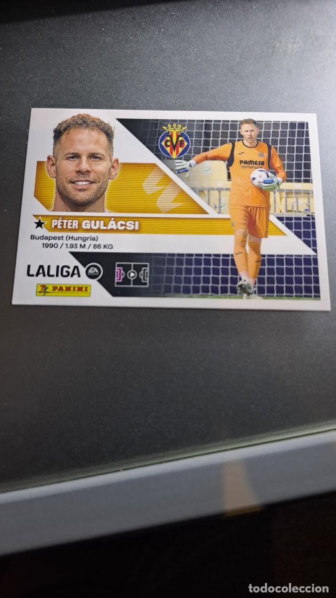 Coleccionismo cromos antiguos: CROMO GULACSI 4 BIS COLOCA VILLARREAL LIGA 2026 2027 26 27 ESTE PANINI NUNCA PEGADO