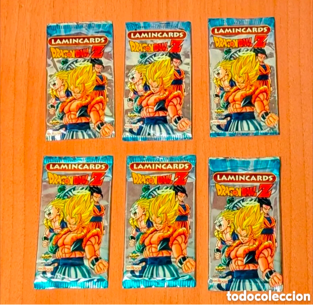 Coleccionismo cromos antiguos: Sobres cromos sin Dragon Ball. LaminCards. Dragon Ball Z. Bola de Dragon. Bola de Drac