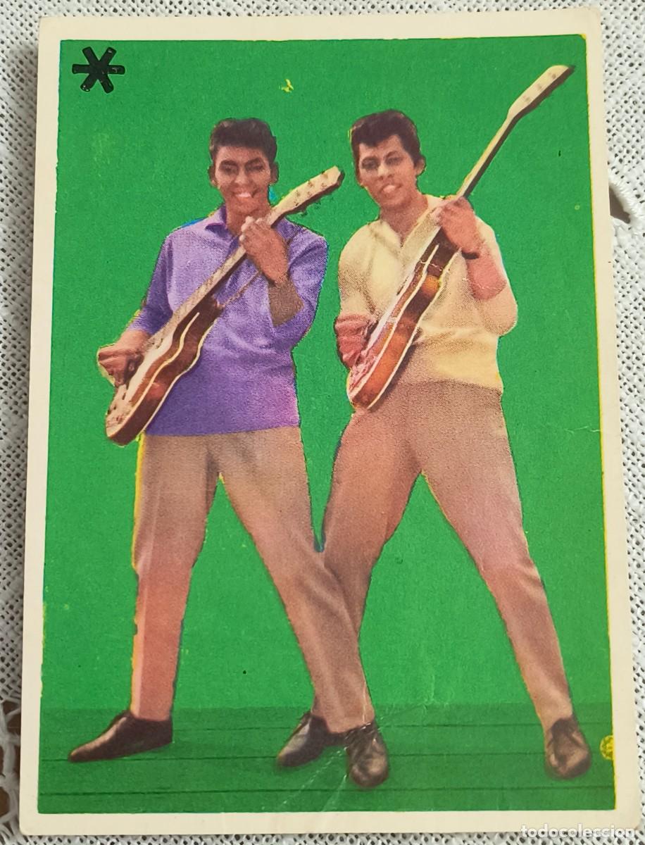Coleccionismo cromos antiguos: CROMO M&Uacute;SICA | THE BLUE DIAMONDS #117 - CANTANTES DE HOY - PIPAS EL CAMPE&Oacute;N