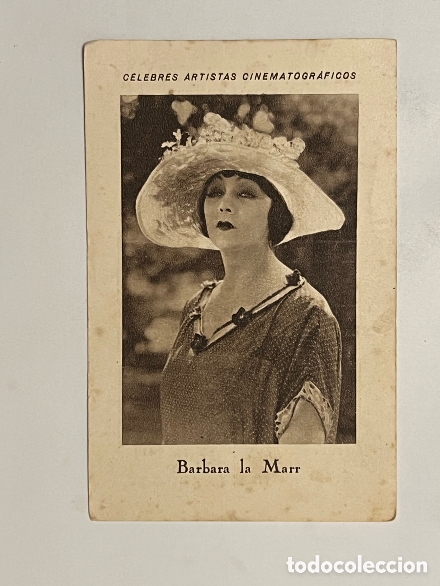Sammeln alte Sammelbilder: BARBARA LA MARR.. CELEBRES ARTISTAS CINEMATOGR&Aacute;FICOS. Serie E, No.14, JUNCOSA