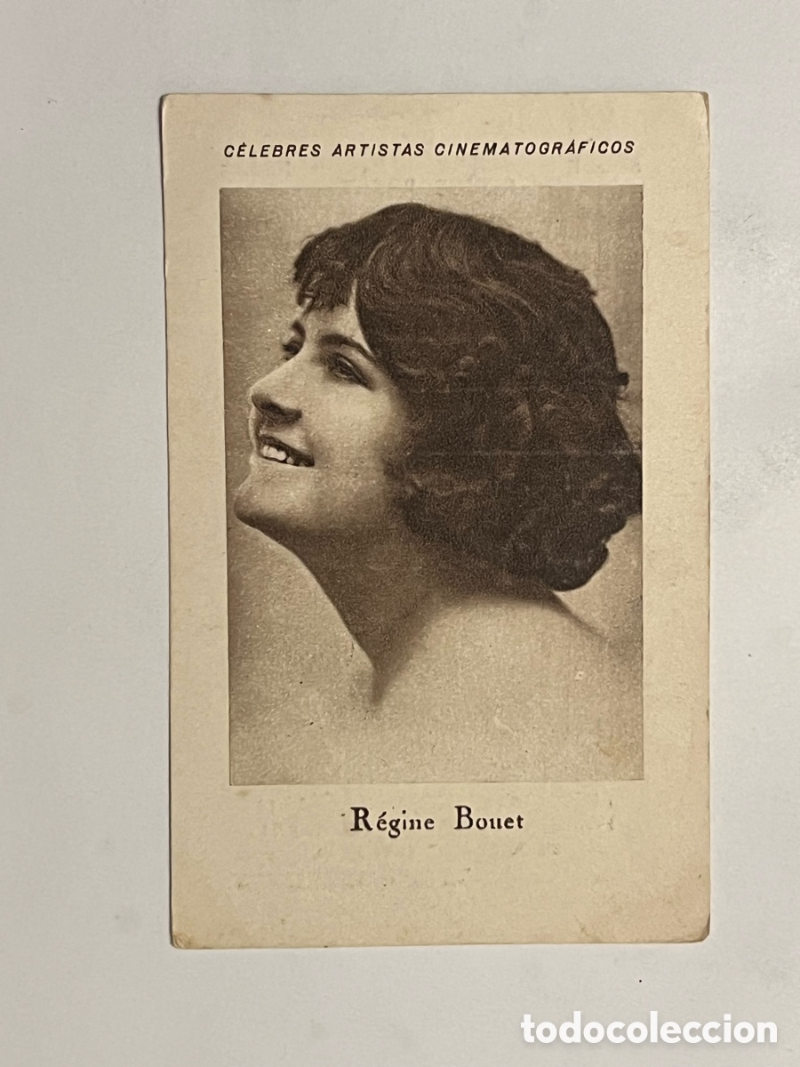 Sammeln alte Sammelbilder: REGINE BOUET.. CELEBRES ARTISTAS CINEMATOGR&Aacute;FICOS. Serie E, No.5, JUNCOSA