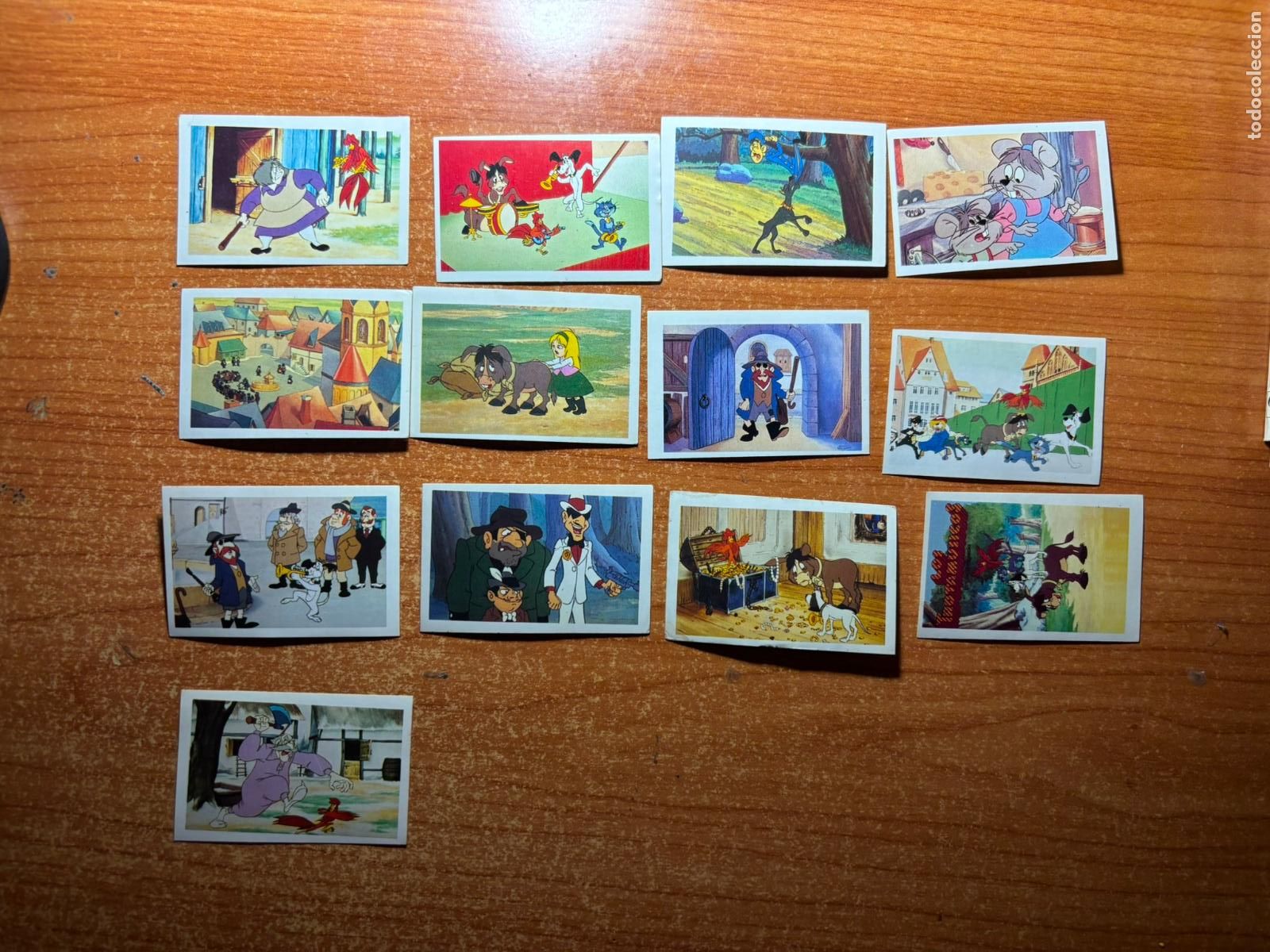 Coleccionismo cromos antiguos: PALOTES CRUZ DELGADO LOTE 13 CROMOS LOS TROTAMUSICOS