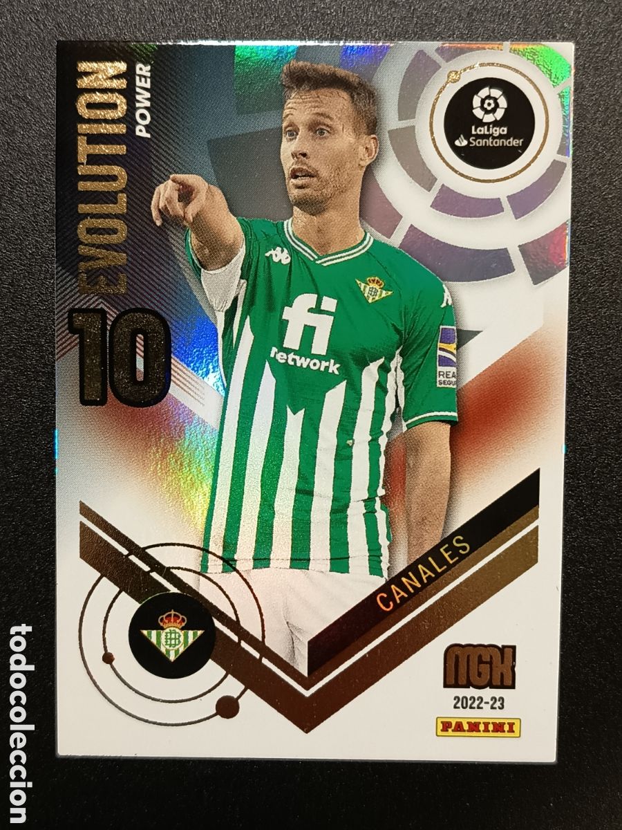 Coleccionismo cromos antiguos: CROMO CARD MEGACRACKS 2022-23 PANINI EVOLUTION POWER CANALES P377