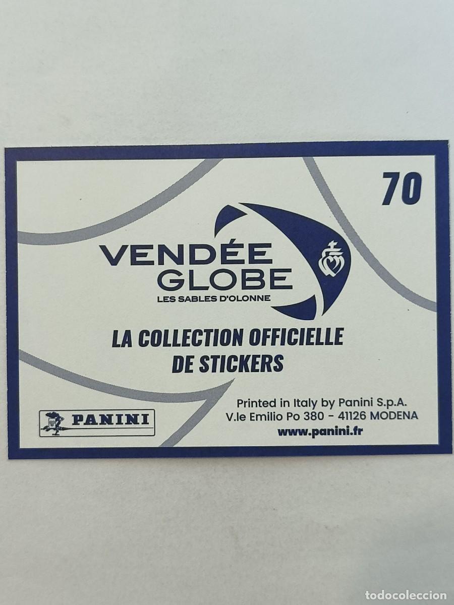 Coleccionismo cromos antiguos: #70 VENDEE GLOBE 2024 VELA PANINI - Foto 2