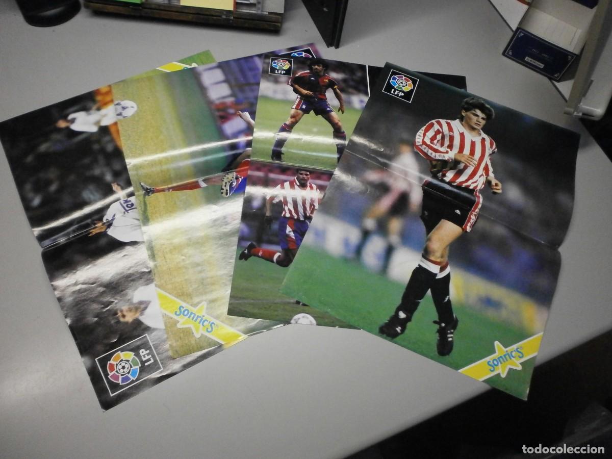 Colecionismo Cromos antigos: posters promocionales de sonrics liga 1994
