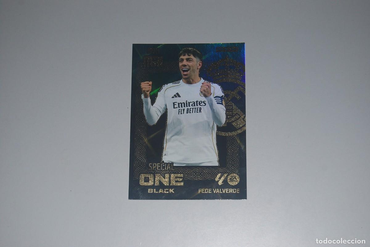 Coleccionismo cromos antiguos: FEDE VALVERDE REAL MADRID SPECIAL ONE BLACK MGK-MEGACRACKS LIGA 2026-2027 26-27 PANINI
