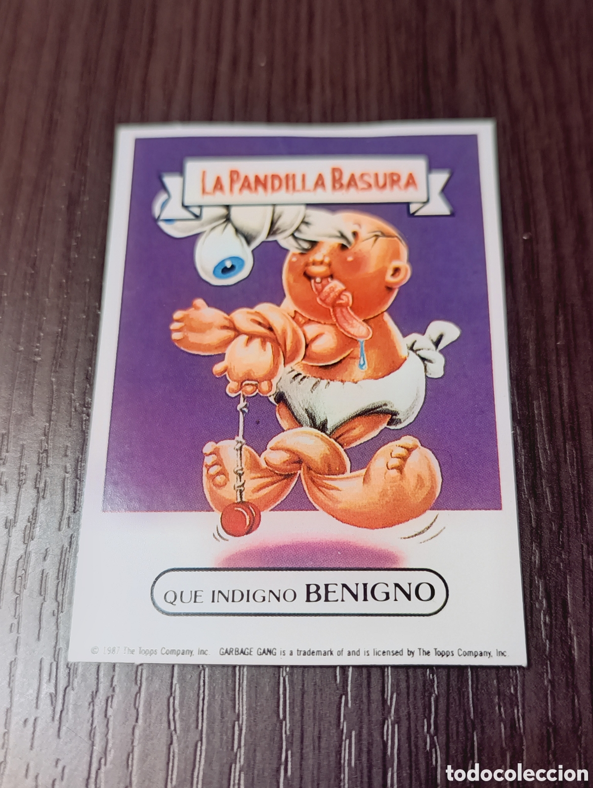 Coleccionismo cromos antiguos: Antiguo Cromo N&deg;138 La Pandilla Basura