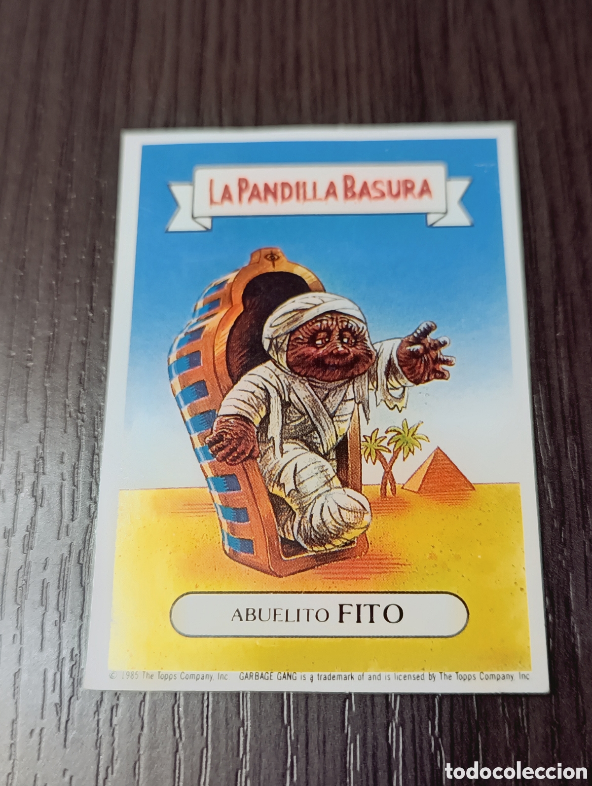 Coleccionismo cromos antiguos: Antiguo Cromo N&deg;18 La Pandilla Basura