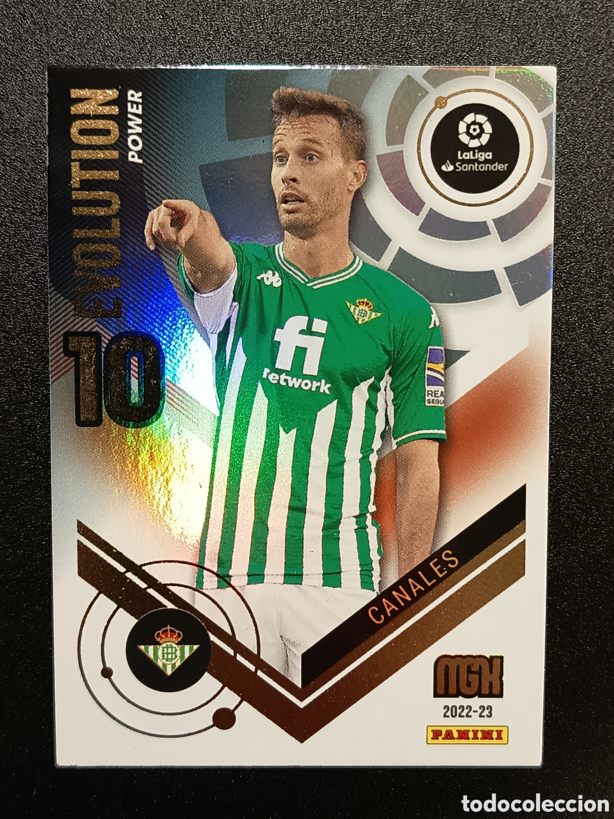 Coleccionismo cromos antiguos: CROMO CARD MEGACRACKS 2022-23 PANINI EVOLUTION POWER CANALES P377