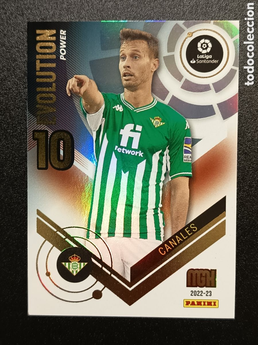 Coleccionismo cromos antiguos: CROMO CARD MEGACRACKS 2022-23 PANINI EVOLUTION POWER CANALES P377