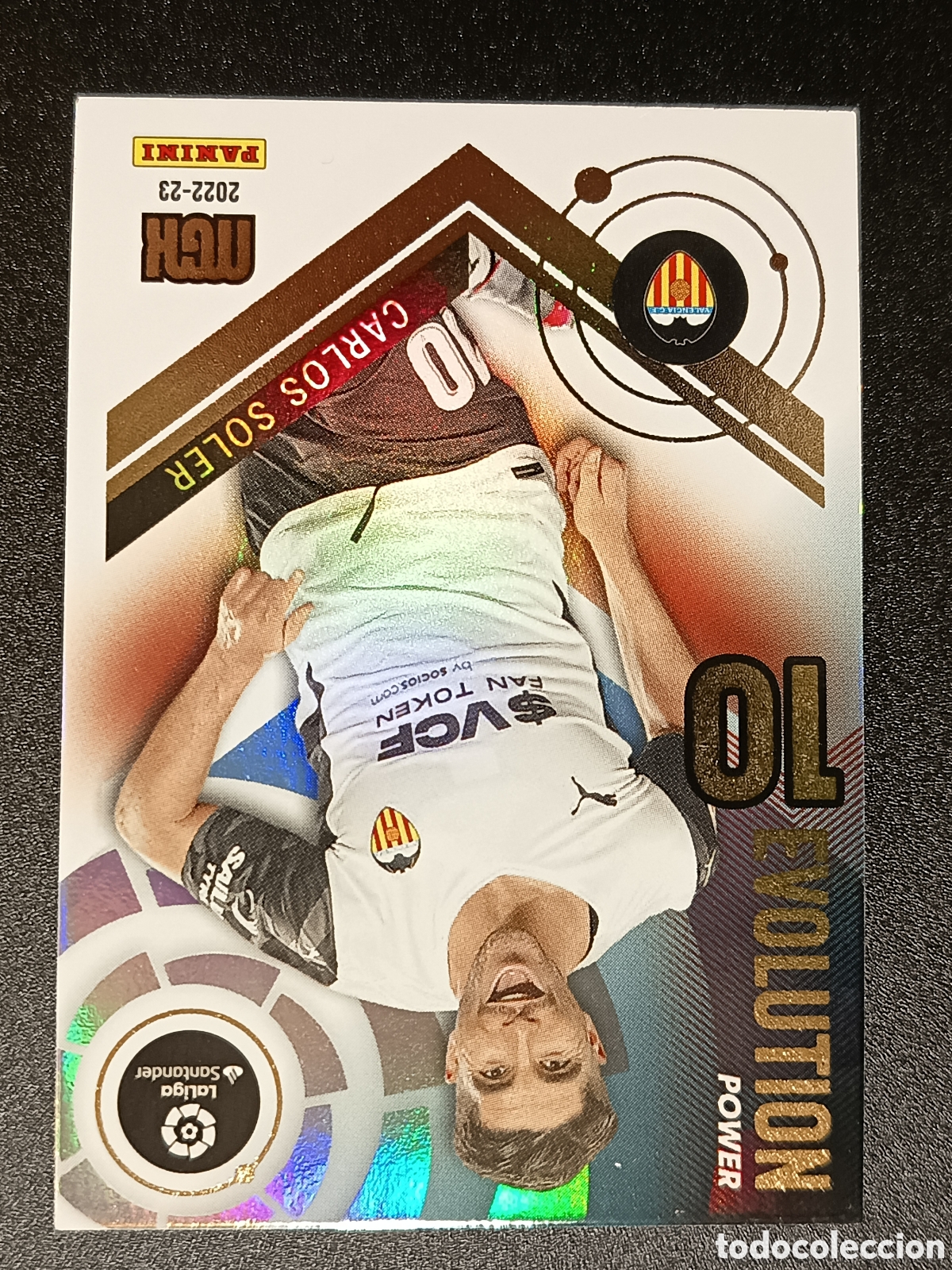 Coleccionismo cromos antiguos: CROMO CARD MEGACRACKS 2022-23 PANINI EVOLUTION POWER CALOS SOLER P378