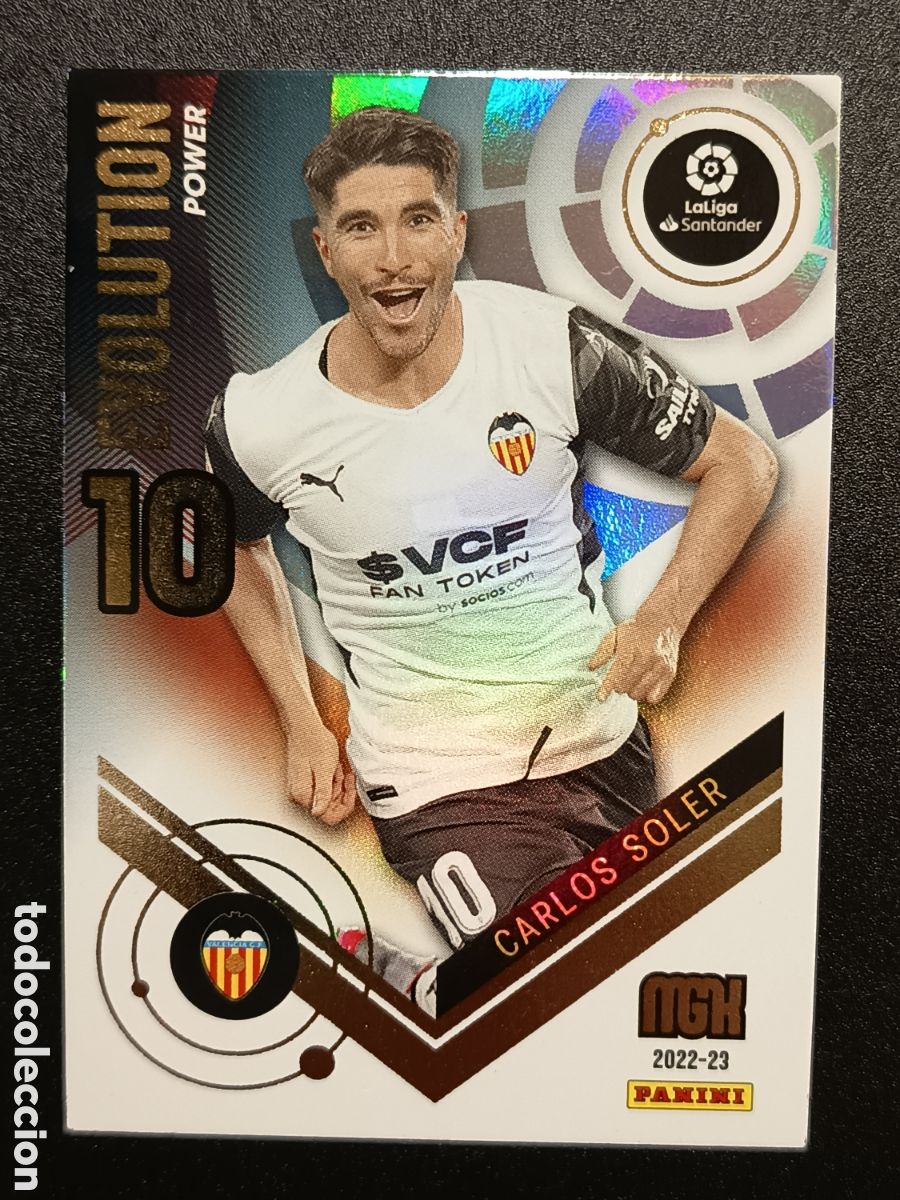 Coleccionismo cromos antiguos: CROMO CARD MEGACRACKS 2022-23 PANINI EVOLUTION POWER CALOS SOLER P378