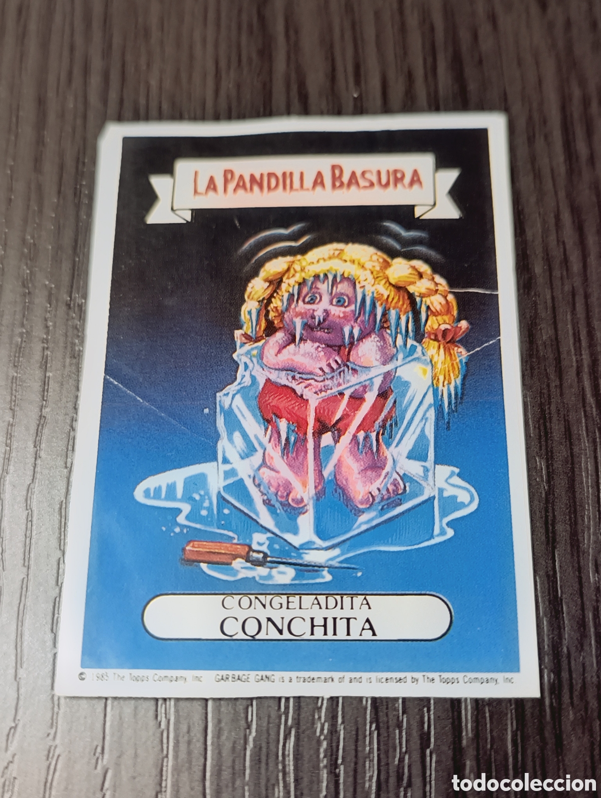 Coleccionismo cromos antiguos: Antiguo Cromo N&deg;17 La Pandilla Basura