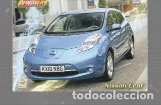 Coleccionismo cromos antiguos: CROMO DE COCHE NISSAN LEAF N&ordm; 28