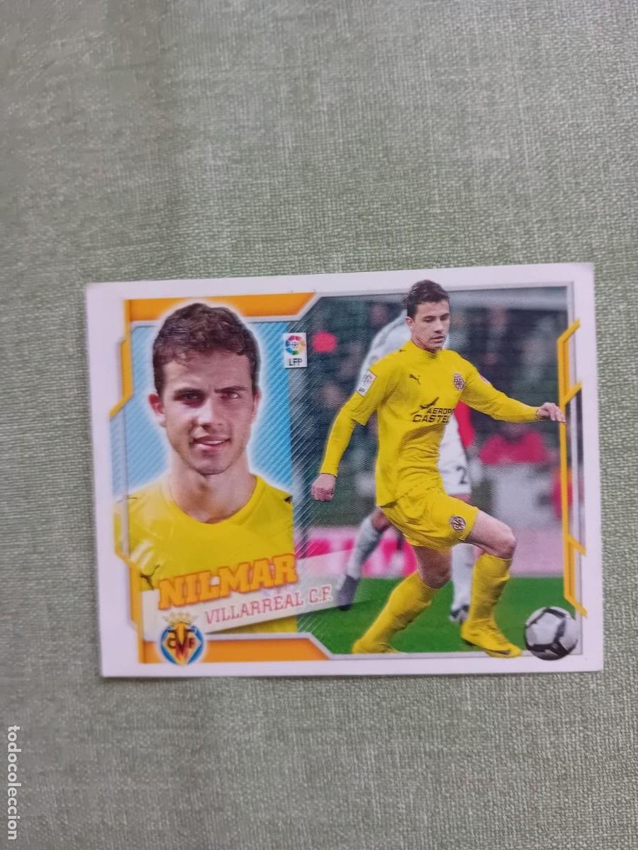Coleccionismo cromos antiguos: Nilmar 16 Villareal Liga este 10-11