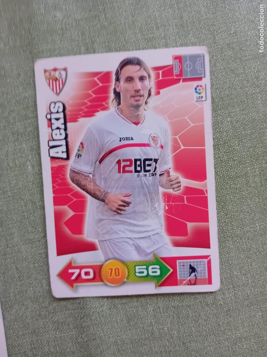 Colecionismo Cromos antigos: Alexis Sevilla Adrenalyn 10-11