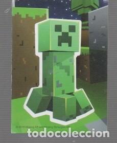 Coleccionismo cromos antiguos: CROMO DE DOS CROMOS DEL 2015 MOJANG - Foto 2