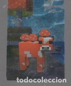 Coleccionismo cromos antiguos: CROMO DE DOS CROMOS DEL 2015 MOJANG - Foto 3