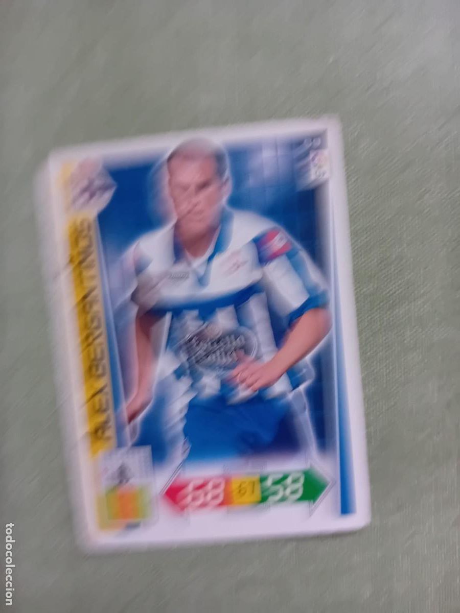 Colecionismo Cromos antigos: Alex Berganti&ntilde;os Deportivo Adrenalyn 12-13