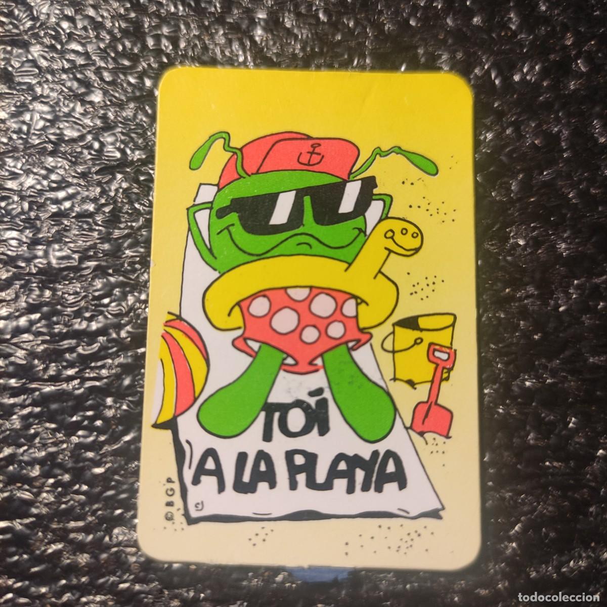 Coleccionismo cromos antiguos: CROMO BOLLYCAO ** TOI EN LA PLAYA ** SIN TRASERA