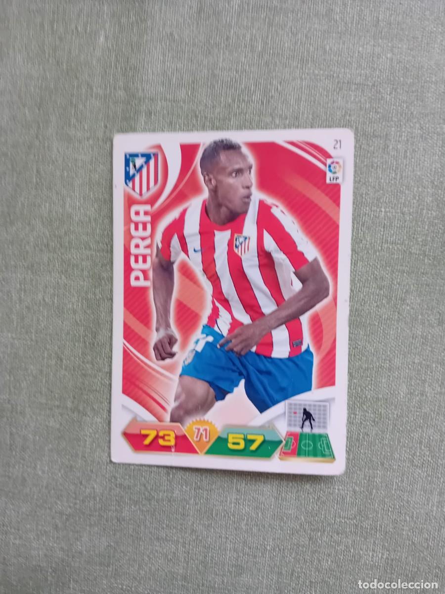 Collectionnisme Cartes &agrave; collectionner anciennes: Perea 21 Atl&eacute;tico Madrid Adrenalyn 11-12