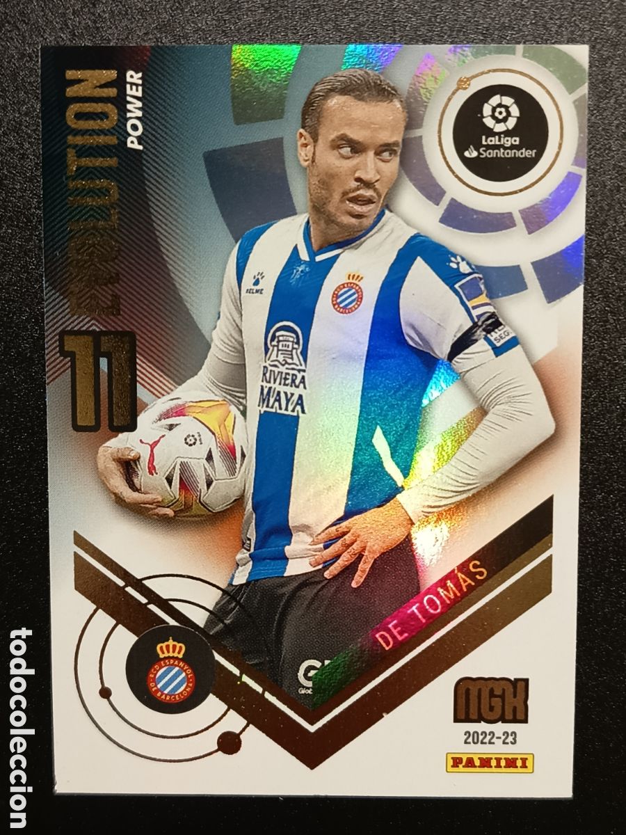 Coleccionismo cromos antiguos: CROMO CARD MEGACRACKS 2022-23 PANINI EVOLUTION POWER DE TOMAS P383