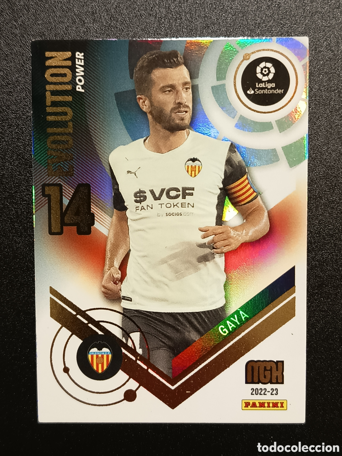 Coleccionismo cromos antiguos: CROMO CARD MEGACRACKS 2022-23 PANINI EVOLUTION POWER GAYA P387