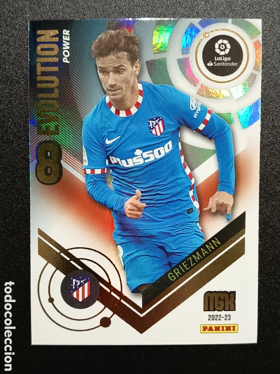 Coleccionismo cromos antiguos: CROMO CARD MEGACRACKS 2022-23 PANINI EVOLUTION POWER GRIEZMANN P388