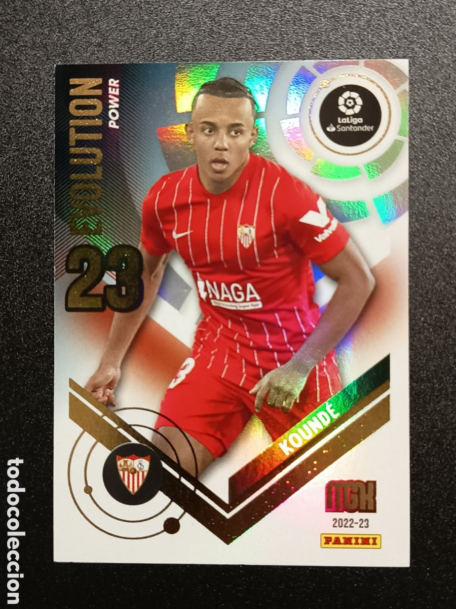 Coleccionismo cromos antiguos: CROMO CARD MEGACRACKS 2022-23 PANINI EVOLUTION POWER KOUND&Eacute; P391
