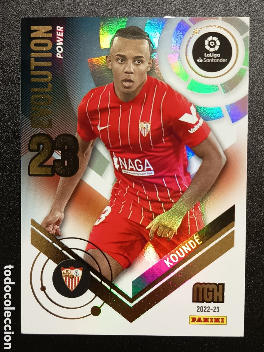 Coleccionismo cromos antiguos: CROMO CARD MEGACRACKS 2022-23 PANINI EVOLUTION POWER KOUND&Eacute; P391