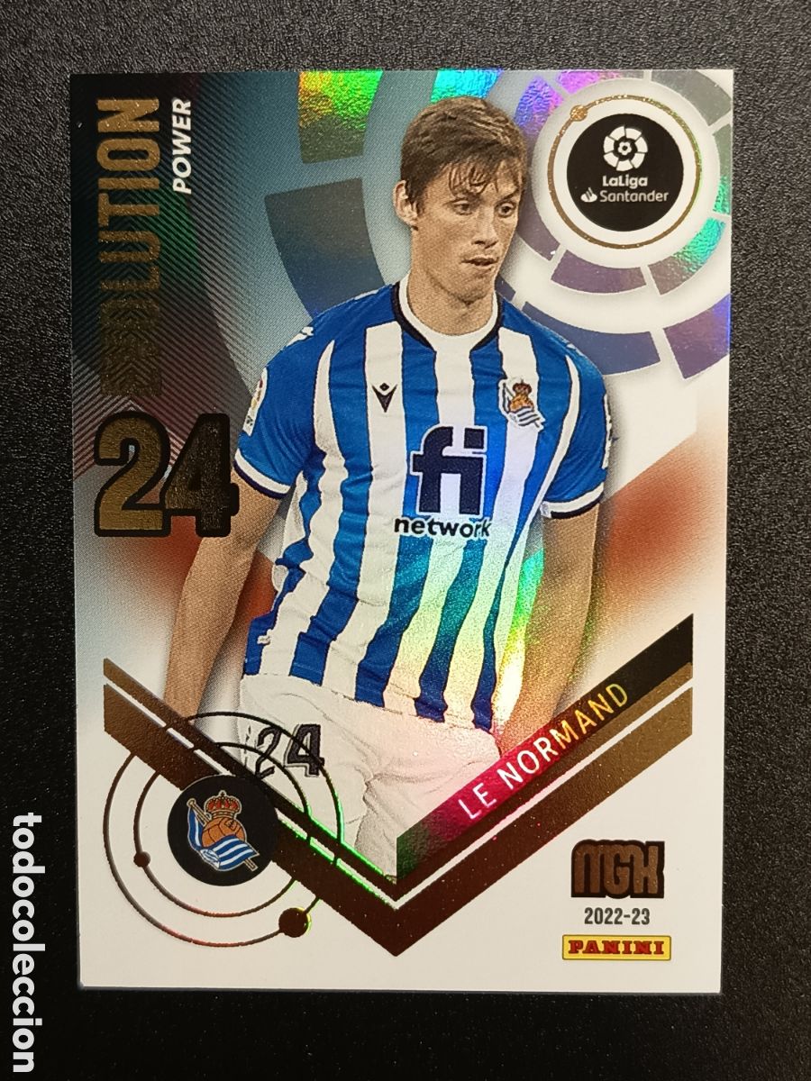 Coleccionismo cromos antiguos: CROMO CARD MEGACRACKS 2022-23 PANINI EVOLUTION POWER LE NORMAND P392
