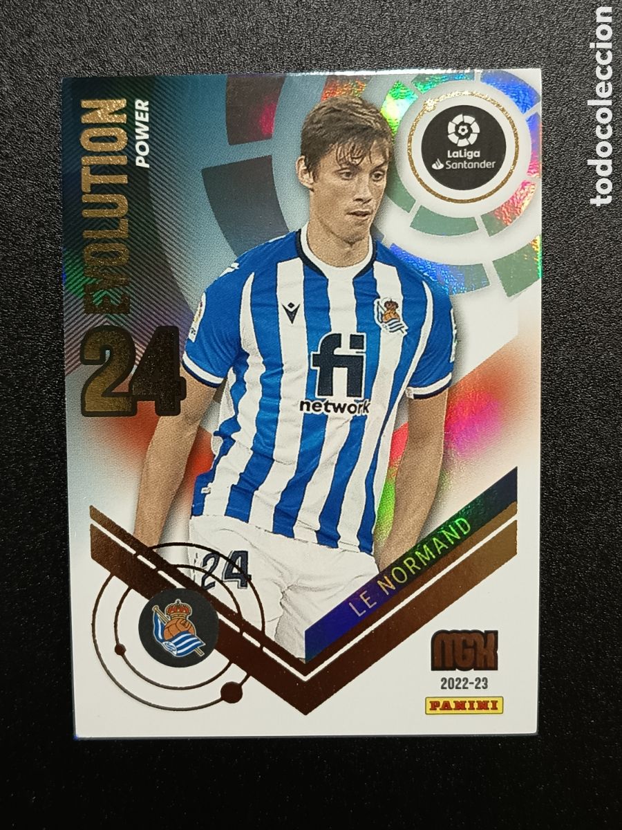 Coleccionismo cromos antiguos: CROMO CARD MEGACRACKS 2022-23 PANINI EVOLUTION POWER LE NORMAND P392